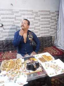 Abdelnasser Abdelfattah He celebrates his marriage anniversary